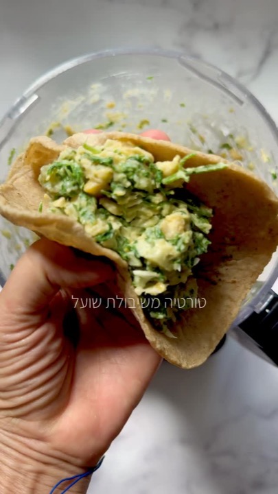 טורטיית שיבולת שועל ממולאת